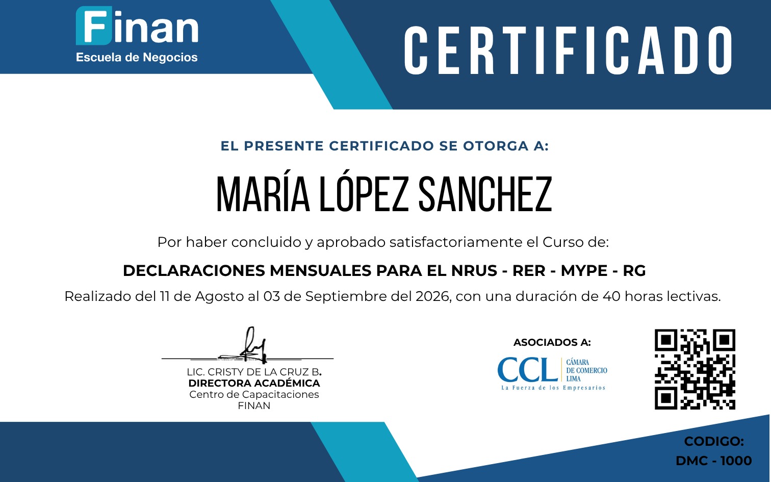 Certificado